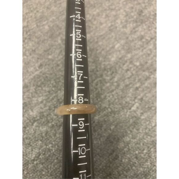 Tan Acrylic Statement Ring - Picture 3 of 4